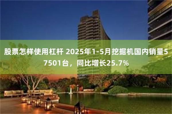股票怎样使用杠杆 2025年1-5月挖掘机国内销量57501台，同比增长25.7%